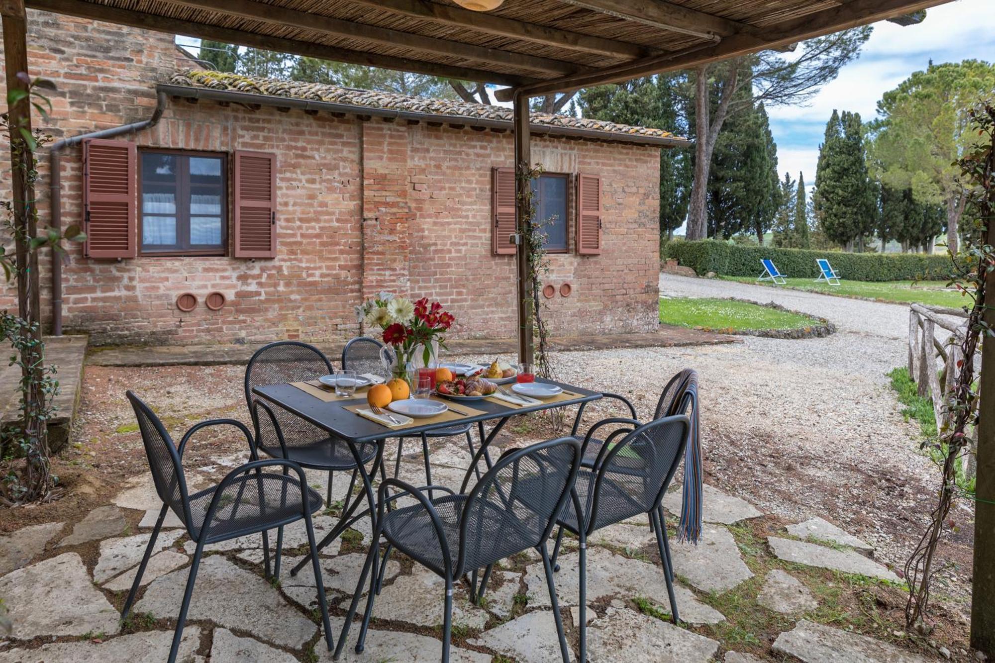 Villa Agriturismo Tenuta la Campana Asciano Exterior foto